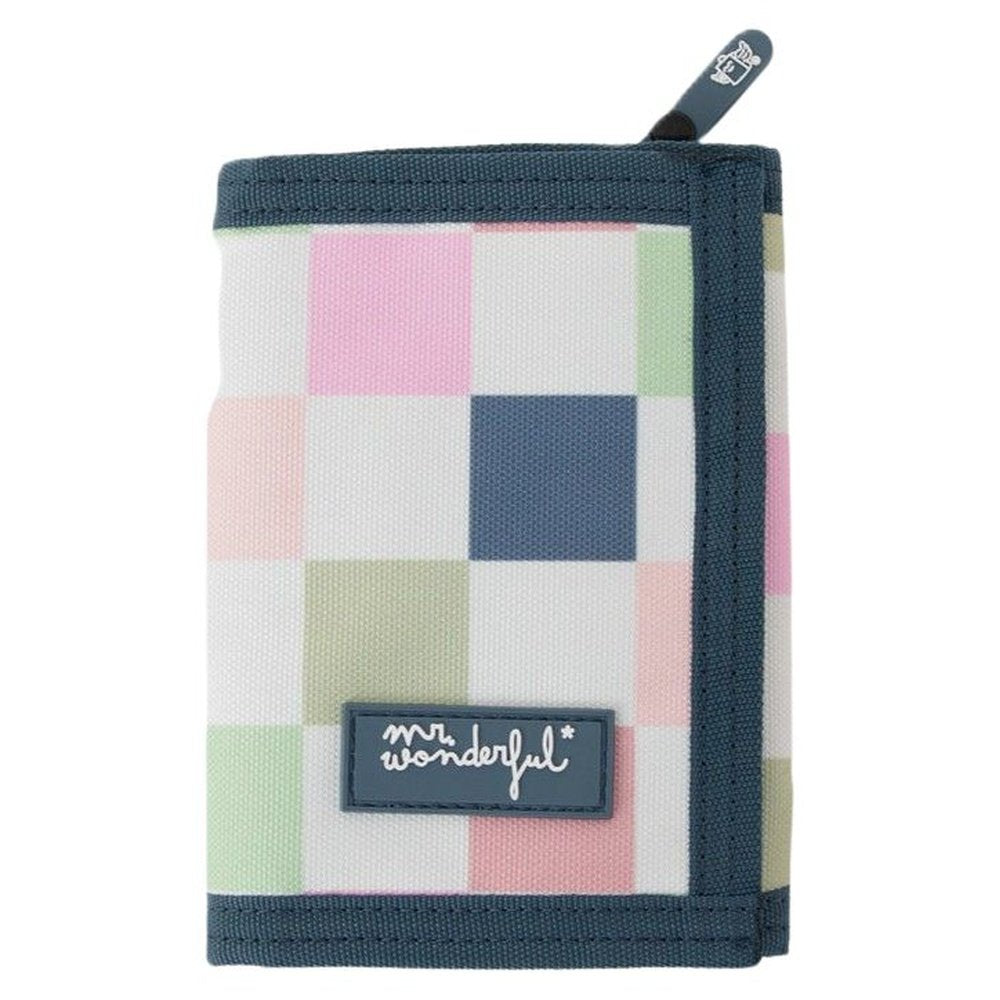 MONEDERO - ESTAMPADO A CUADROS | MR WONDERFUL | 1 UNIDAD | 8445641067265