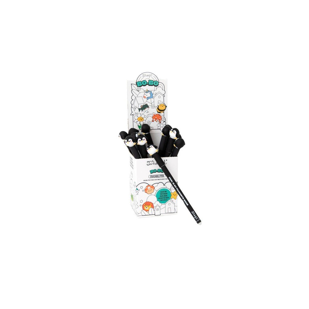 Bolígrafo borrable Bo-Bo Mr. Wonderful, pack de 12