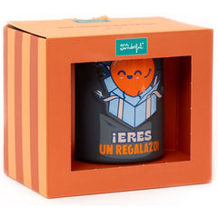 TAZA 3D CORAZON ERES UN REGALAZO | MR WONDERFUL | 1 UNIDAD | 8445641068224