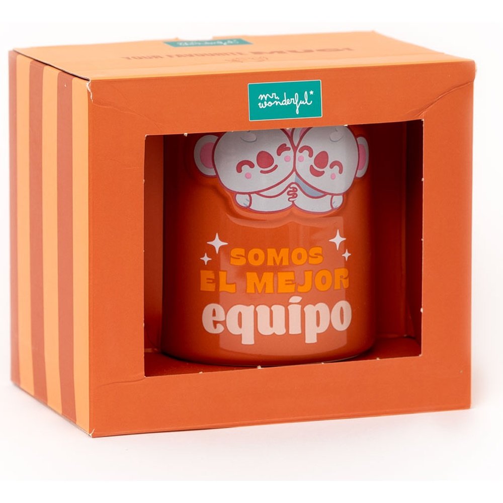 Taza 3D Koalas Somos el Mejor Equipo MR Wonderful Imagen principal del producto