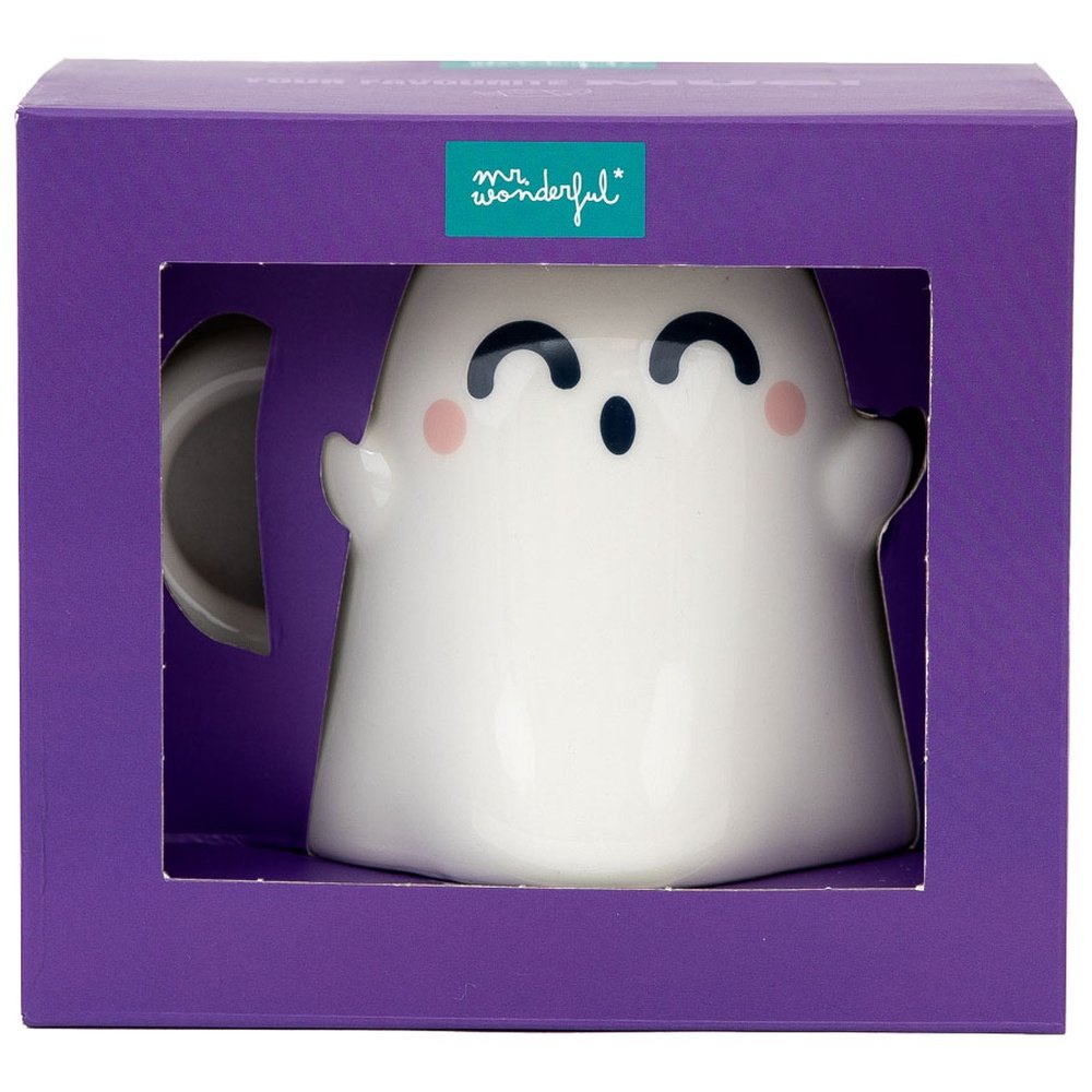 TAZA 3D HALLOWEEN FANTASMA | MR WONDERFUL | 1 UNIDAD | 8445641068392 Imagen principal del producto