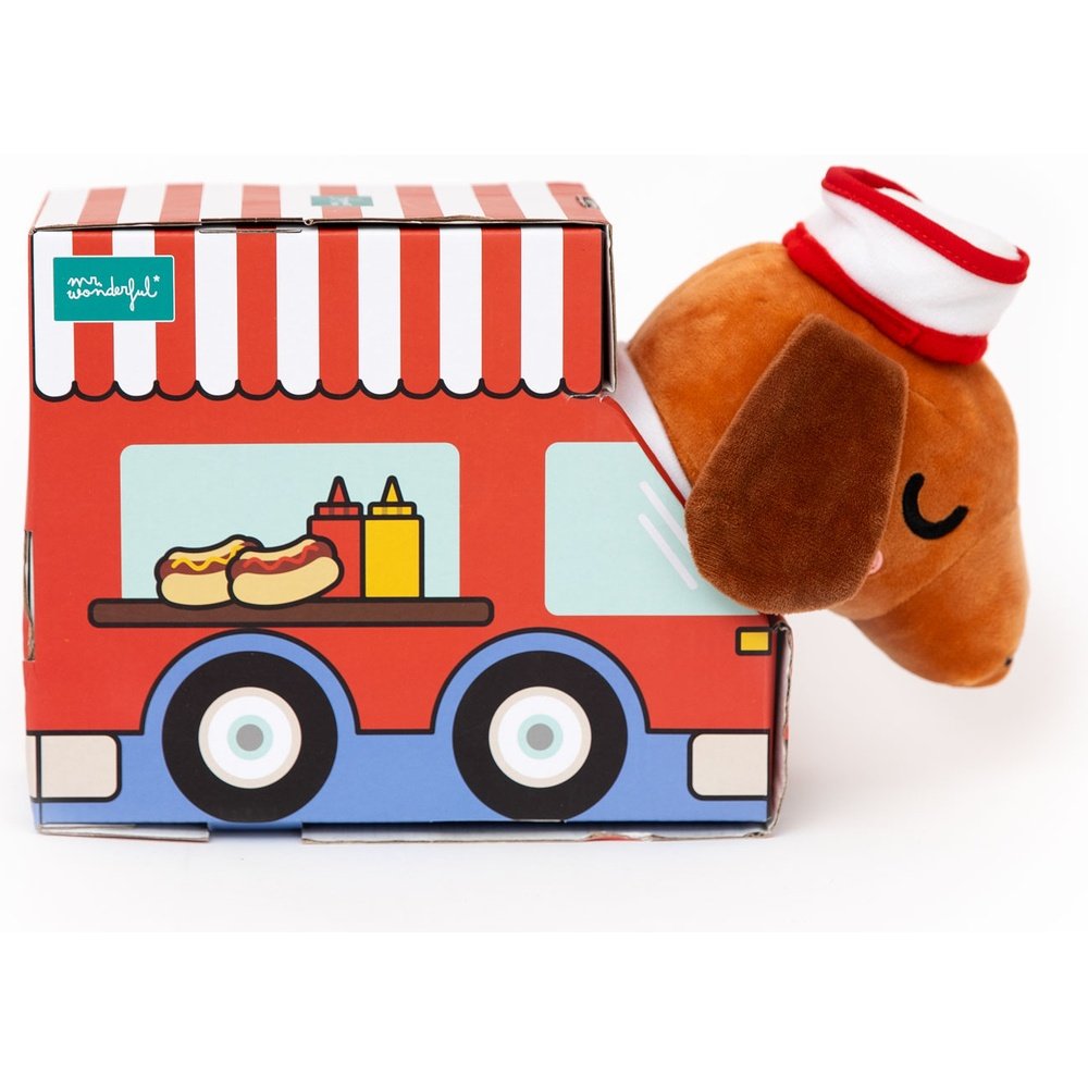 PELUCHE PERRO SALCHICHA | MR WONDERFUL | 1 UNIDAD | 8445641069672 Imagen principal del producto