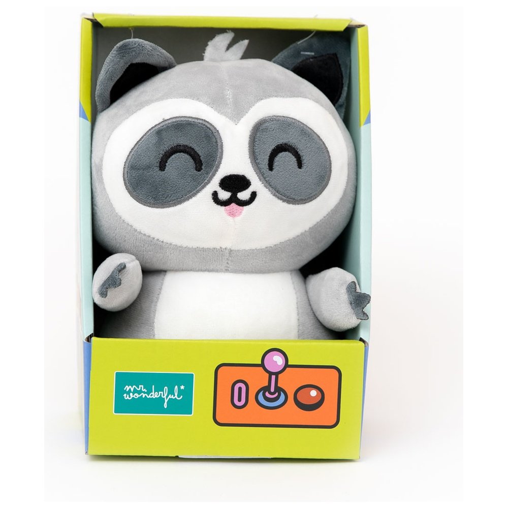 PELUCHE MAPACHE | MR WONDERFUL | 1 UNIDAD | 8445641069696 Imagen principal del producto