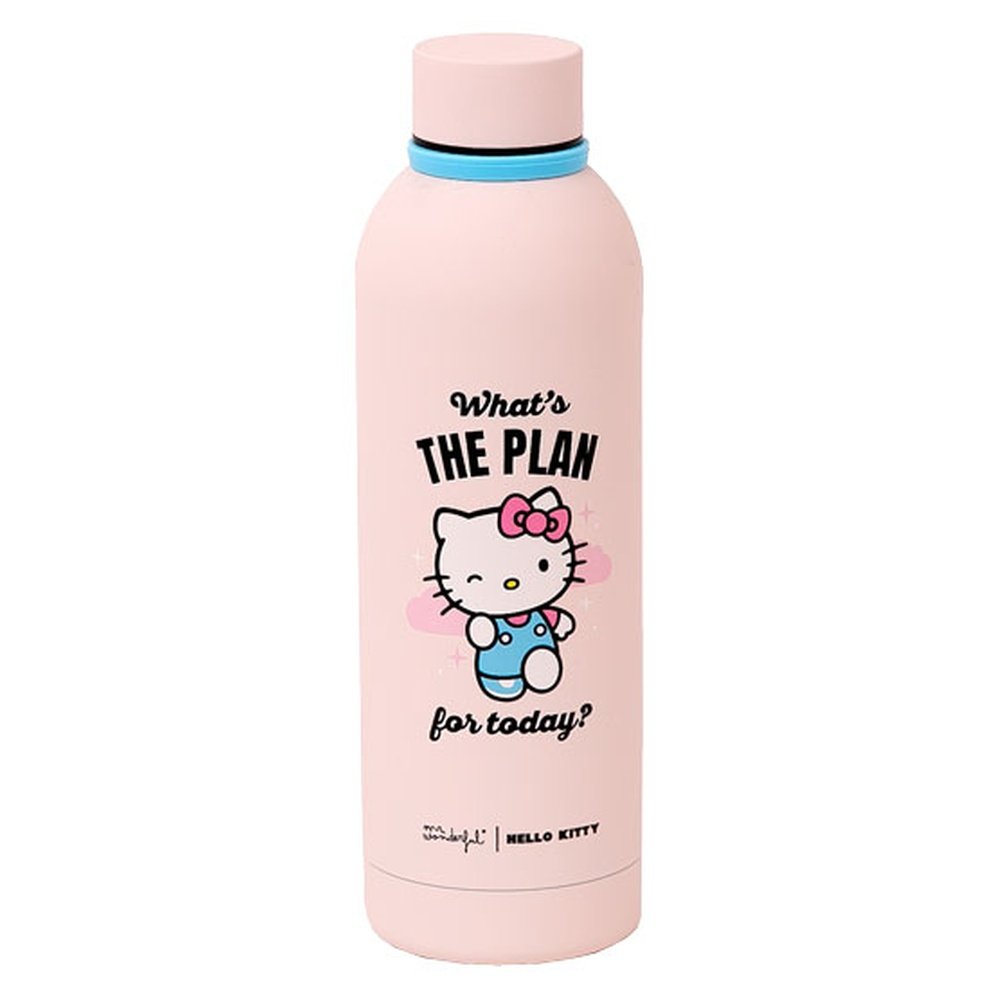 BOTELLA TERMICA HELLO KITTY WHAT?S THE PLAN FOR TODAY | MR WONDERFUL | 1 UNIDAD | 8445641069894 Imagen principal del producto
