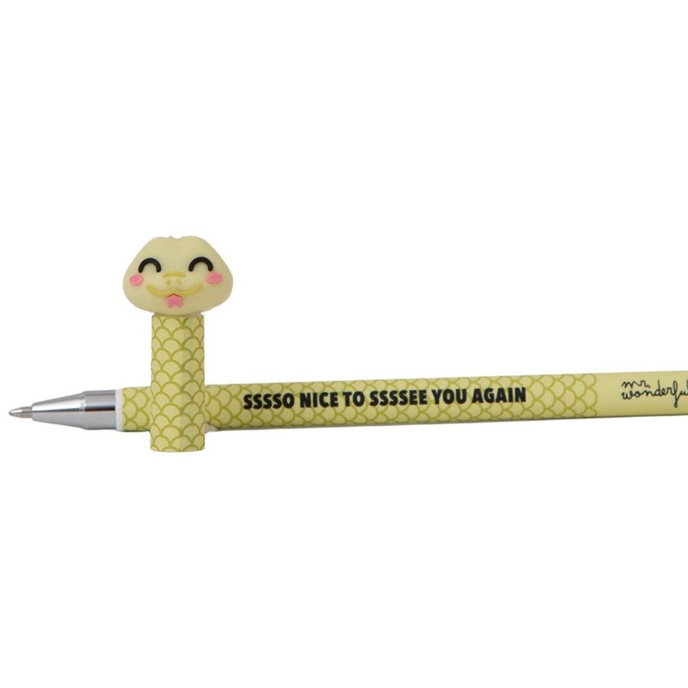 Bolígrafo borrable Bo-Bo Serpiente Mr Wonderful 12 unidades