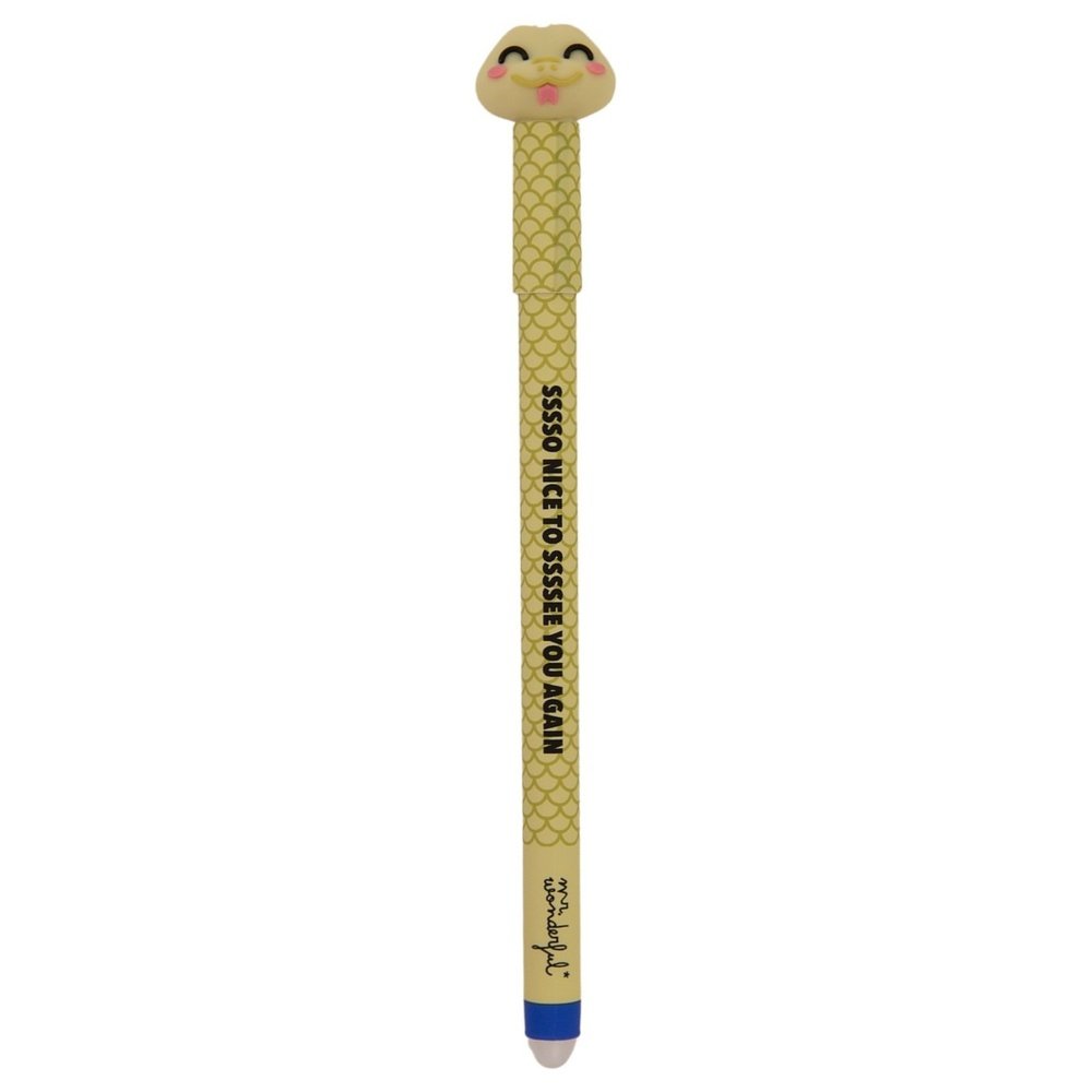 Bolígrafo borrable Bo-Bo Serpiente Mr Wonderful 12 unidades