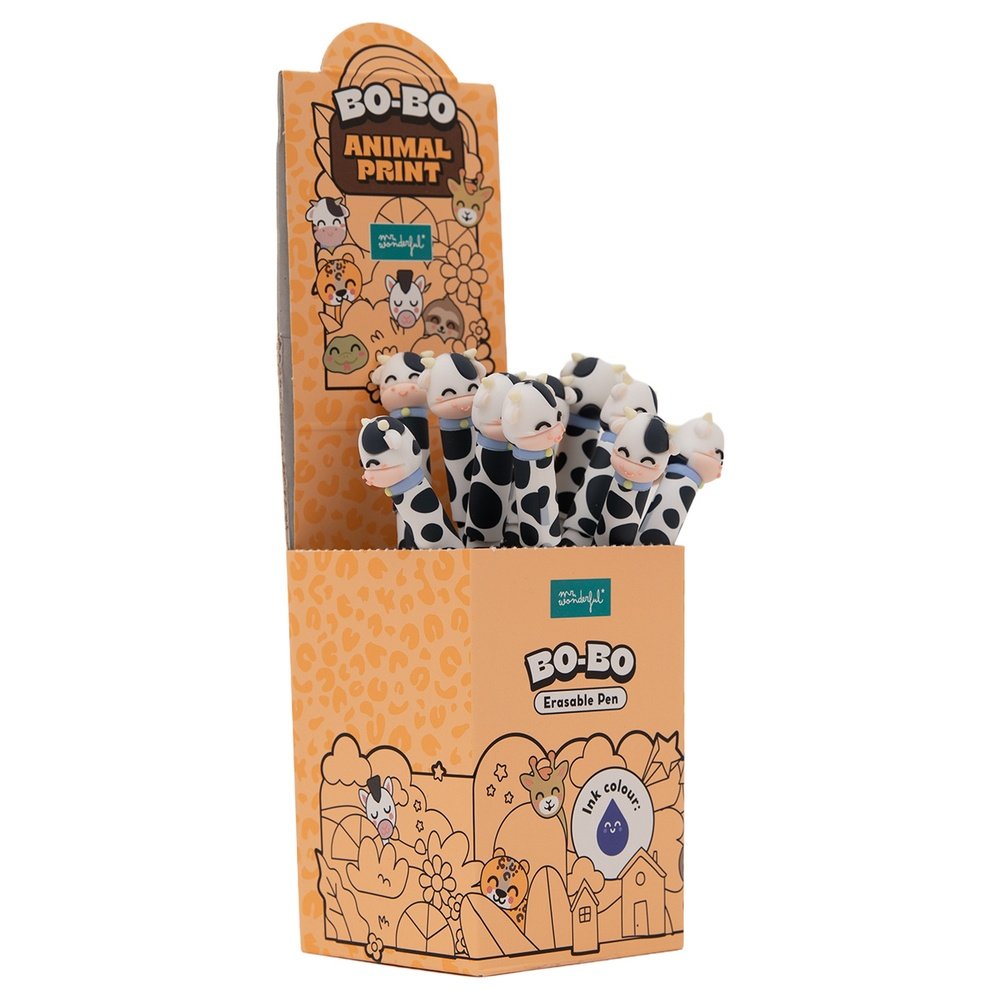 Bolígrafo borrable Bo-Bo Mr. Wonderful pack 12 unidades