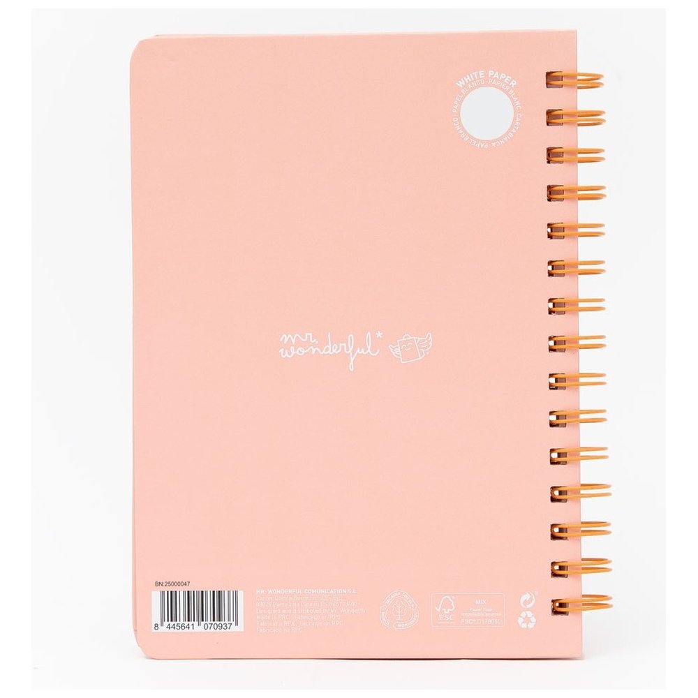Libreta A5 3D Squishy Capibara Mr Wonderful