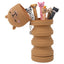 Set 6 bolis borrables Bo-bo y estuche silicona Capibara MR Wonderful