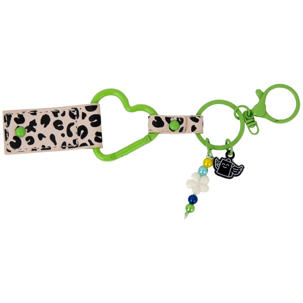 LLAVERO CON CHARMS ANIMAL PRINT TOPOS | MR WONDERFUL | 1 UNIDAD | 8445641071309 Imagen principal del producto
