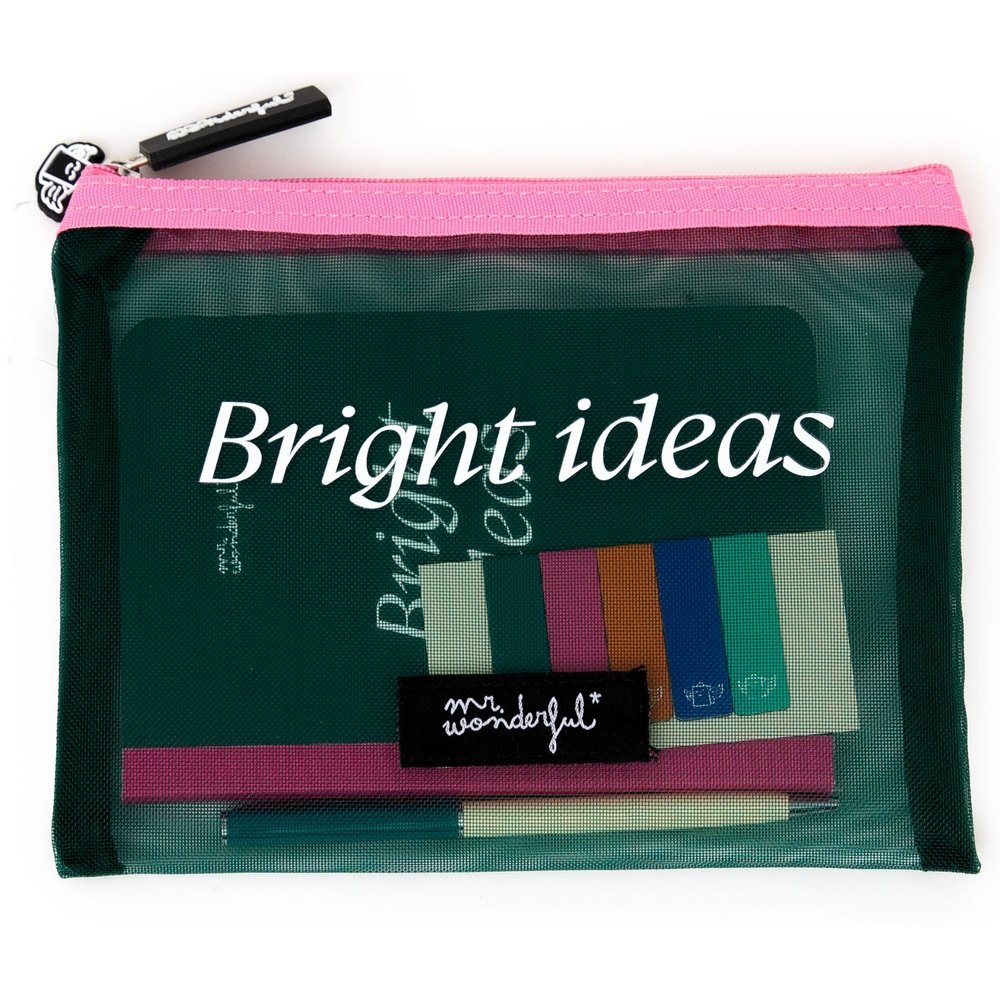 KIT PARA DECORAR TU AGENDA BRIGHT IDEAS | MR WONDERFUL AGENDAS | 1 UNIDAD | 8445641071415 Imagen principal del producto