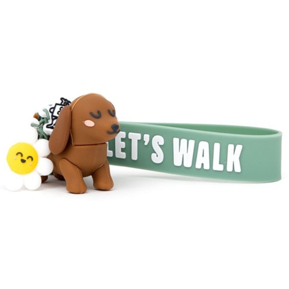 LLAVERO CON COLGANTE PERRO SALCHICHA LET?S WALK | MR WONDERFUL | 1 UNIDAD | 8445641071644 Imagen principal del producto