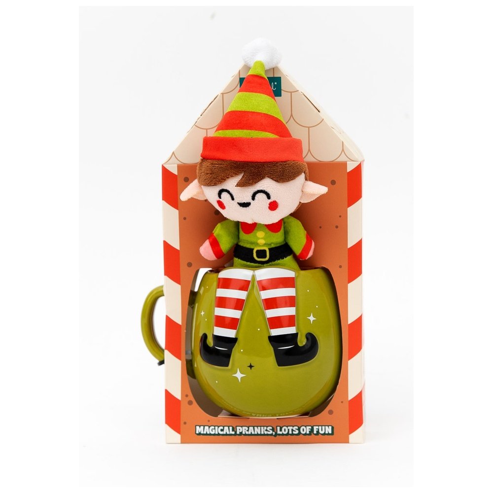 Set de Taza y Elfo de Peluche MR Wonderful Imagen principal del producto