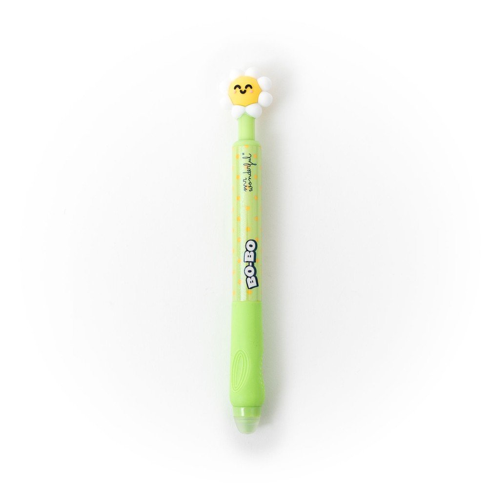 Bolígrafo borrable Bo-Bo Click Margarita, pack de 9 unidades