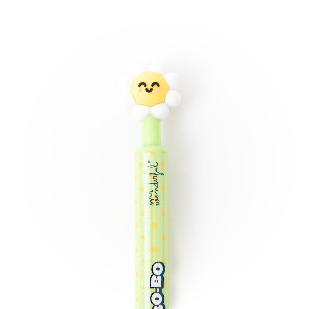 Bolígrafo borrable Bo-Bo Click Margarita, pack de 9 unidades
