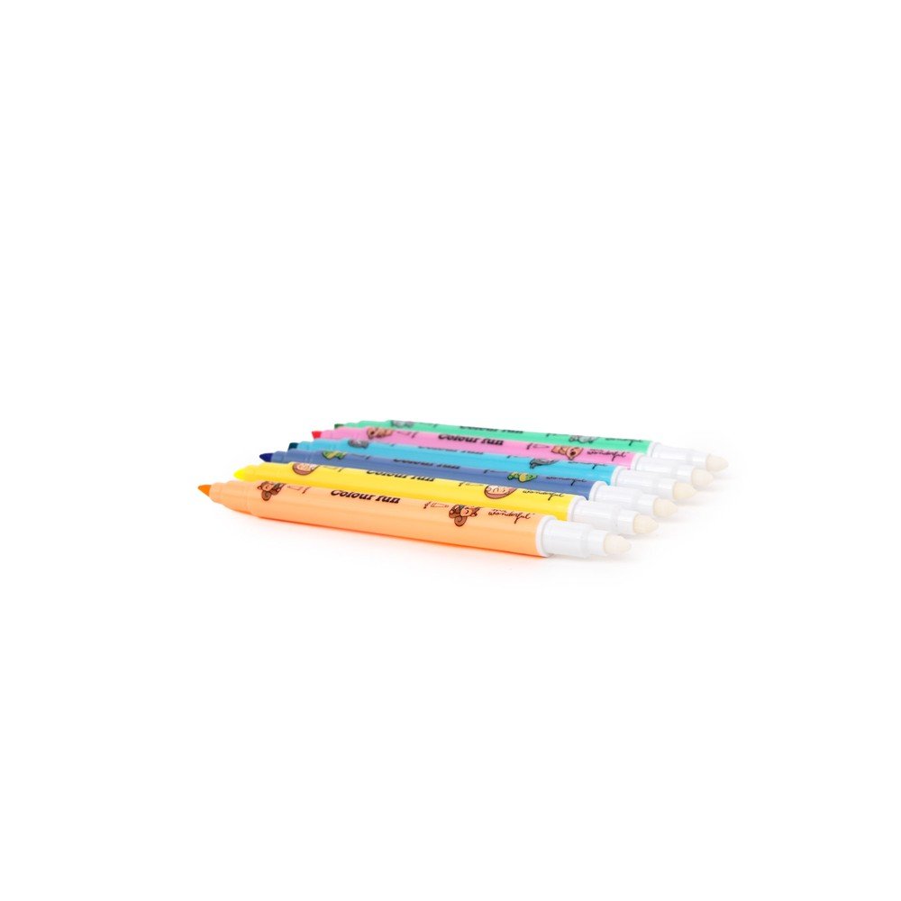 Set de 6 subrayadores borrables Wonder