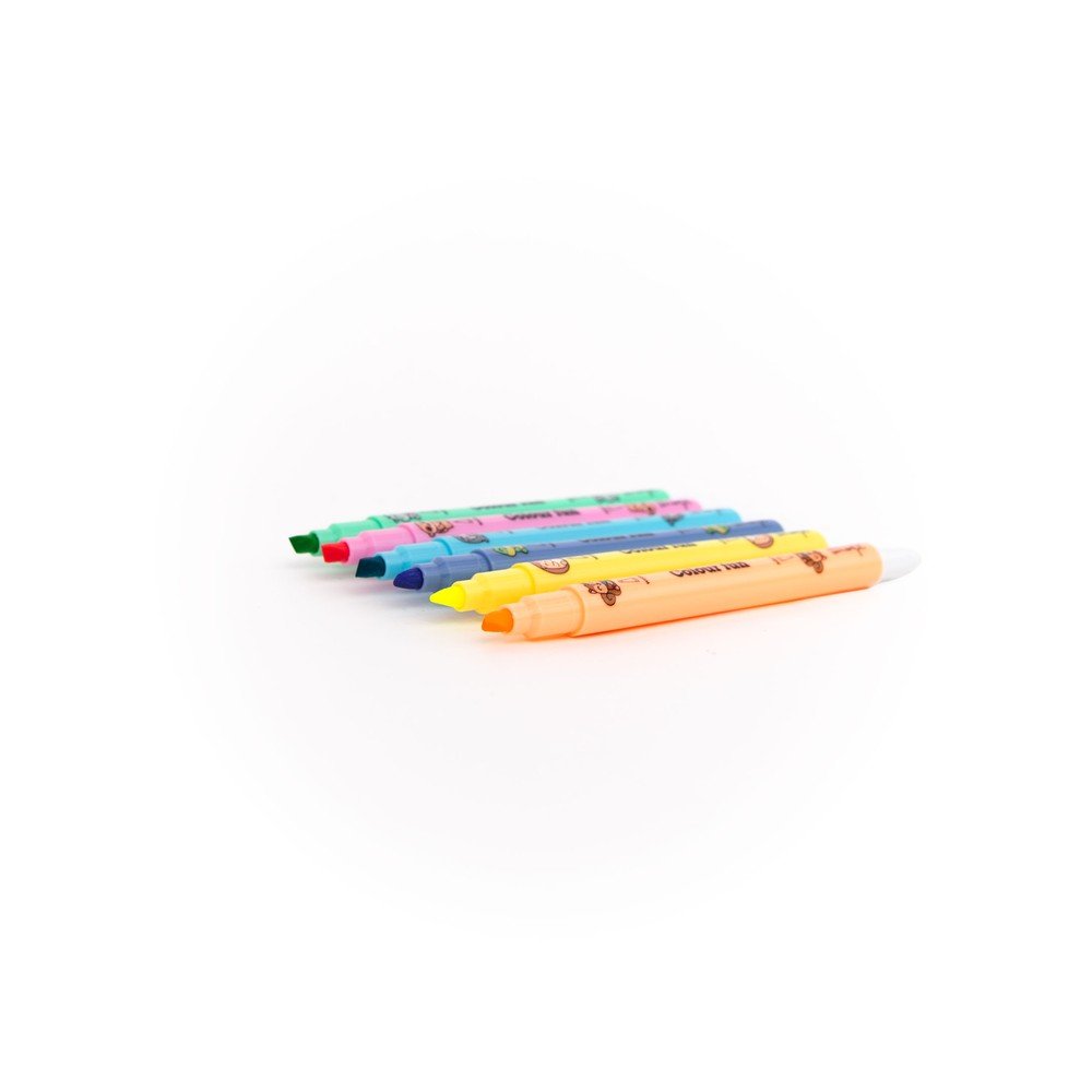 Set de 6 subrayadores borrables Wonder
