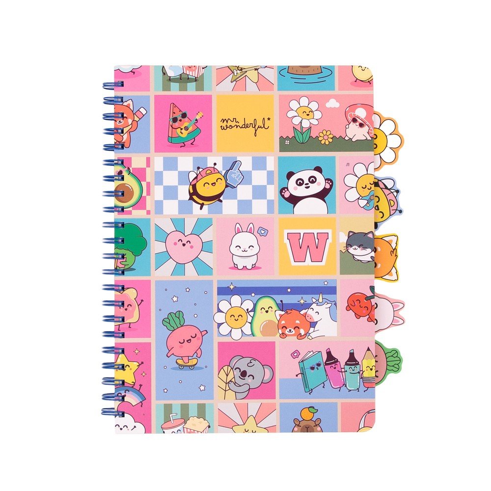 Libreta A4 con separadores Wonder Comic | Mr Wonderful