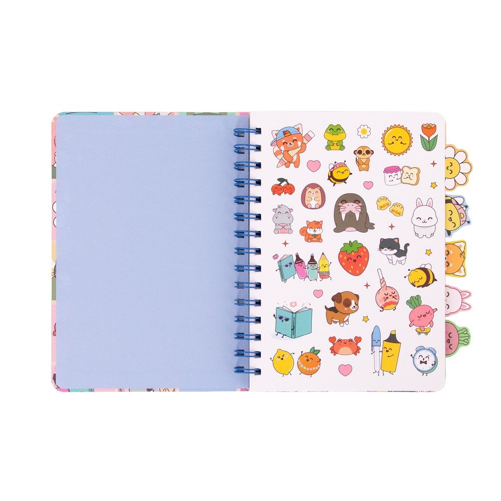 Libreta A5 con separadores Wonder Comic