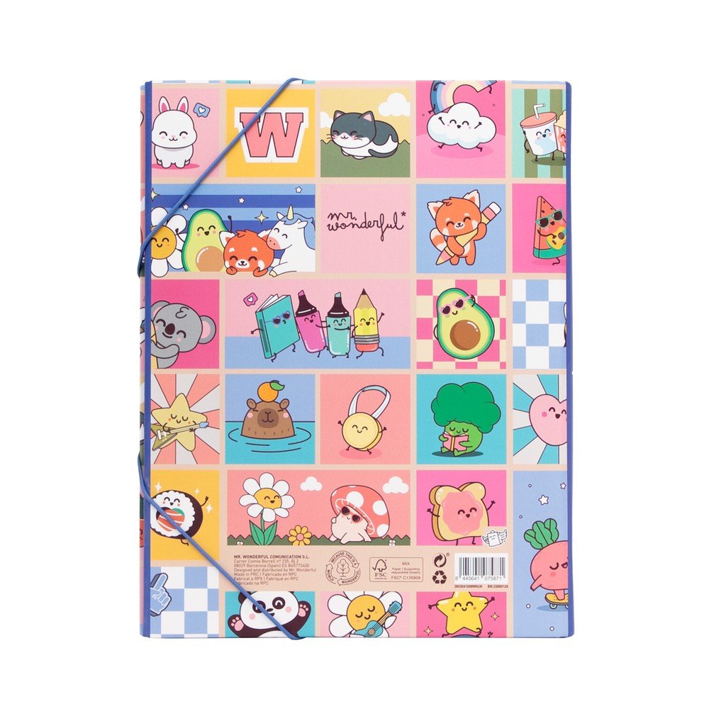Carpeta Separadora Wonder Comic MR WONDERFUL