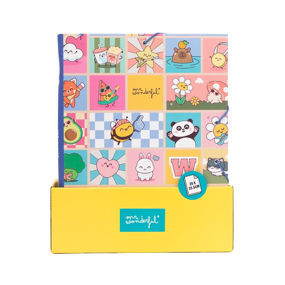 Carpeta Separadora Wonder Comic MR WONDERFUL