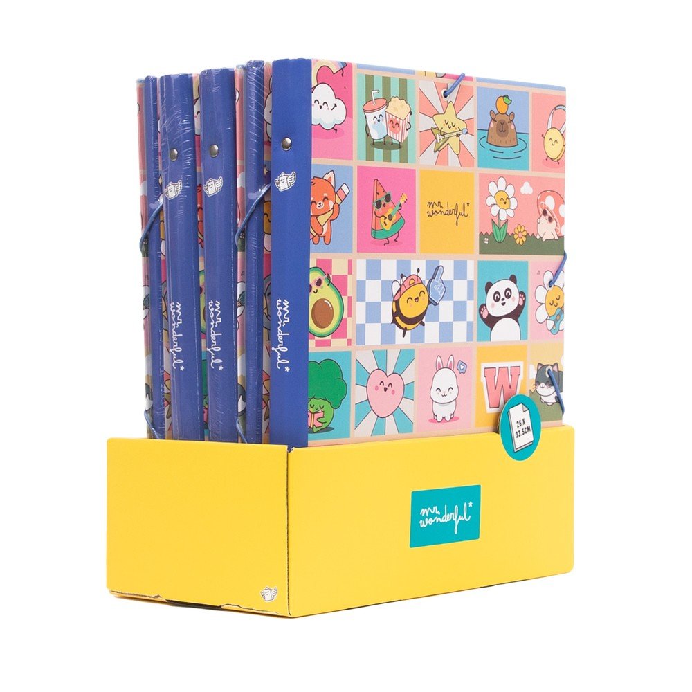 Carpeta Separadora Wonder Comic MR WONDERFUL