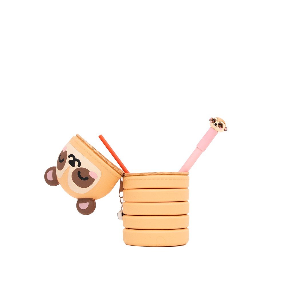 Estuche extensible silicona + bolígrafo borrable Suricata Mr Wonderful