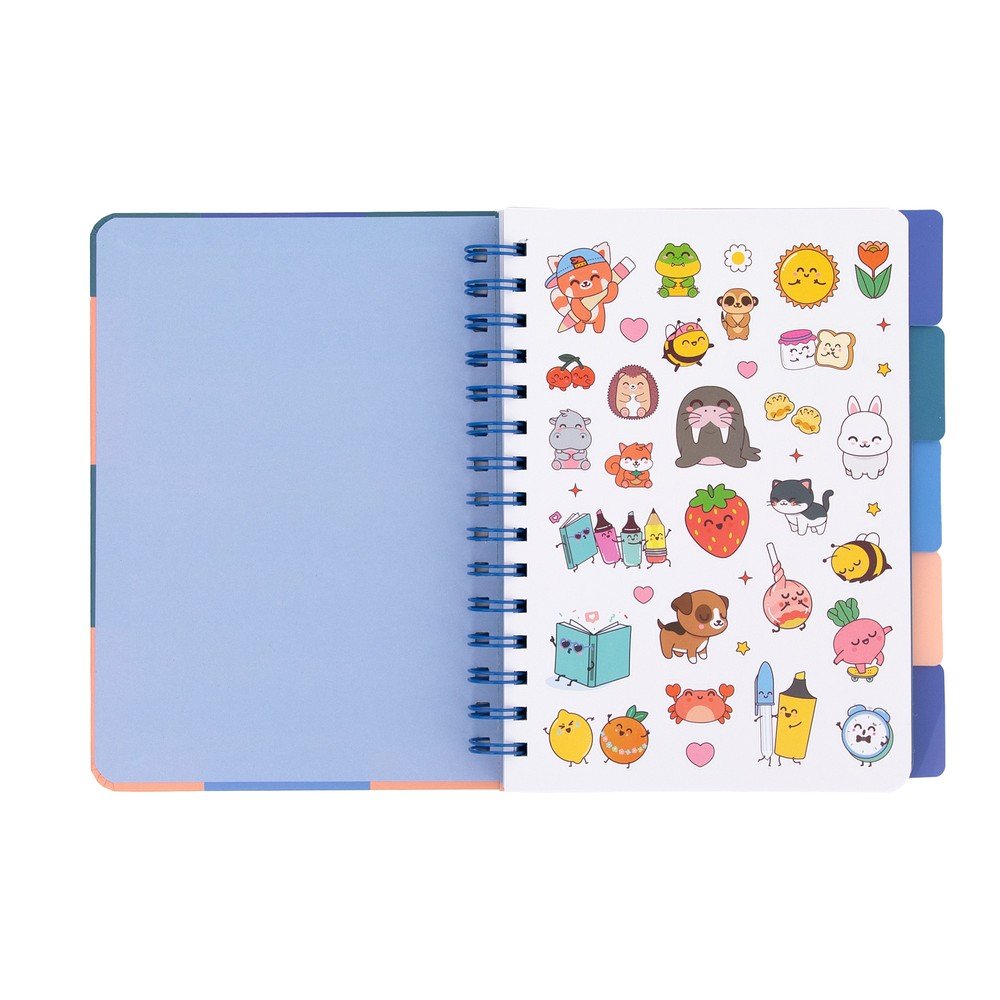 Libreta A5 con separadores After Class Slay All Day MR WONDERFUL