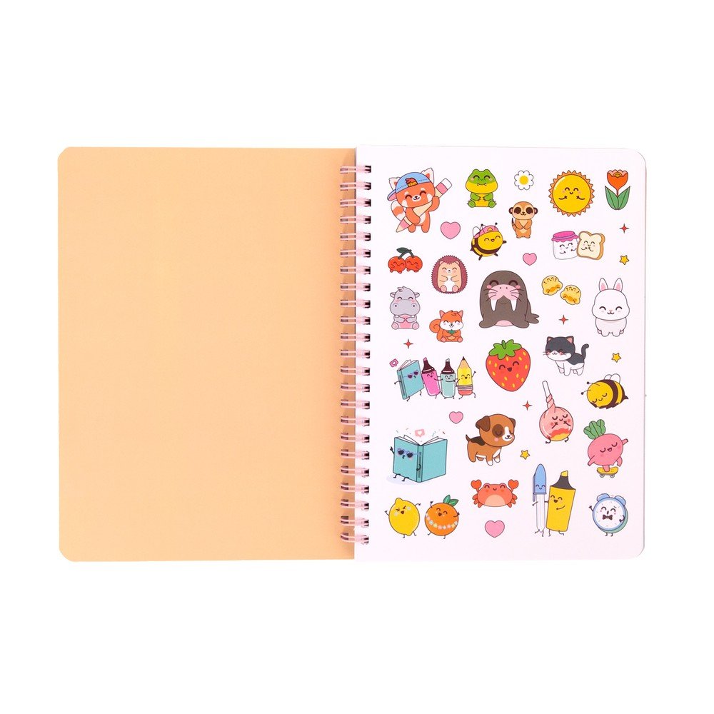 Libreta A5 Erizo Just Me and My Bubble Tea - Mr Wonderful