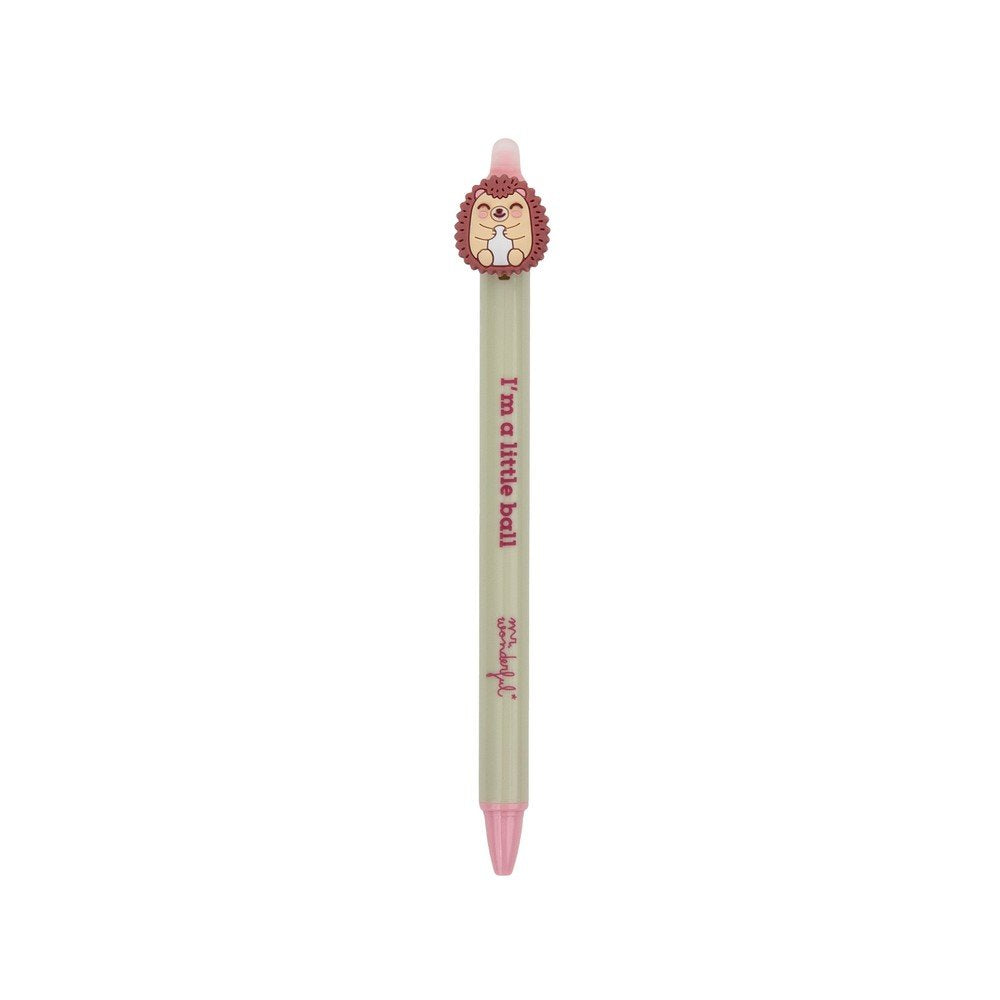 Bolígrafo borrable Mr Wonderful erizo 12 unidades