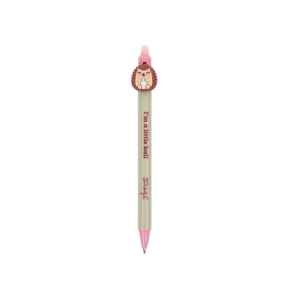 Bolígrafo borrable Mr Wonderful erizo 12 unidades