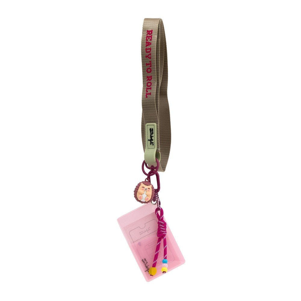 Cinta Lanyard con Tarjetero Erizo Ready to Roll Marca MR Wonderful Imagen principal del producto
