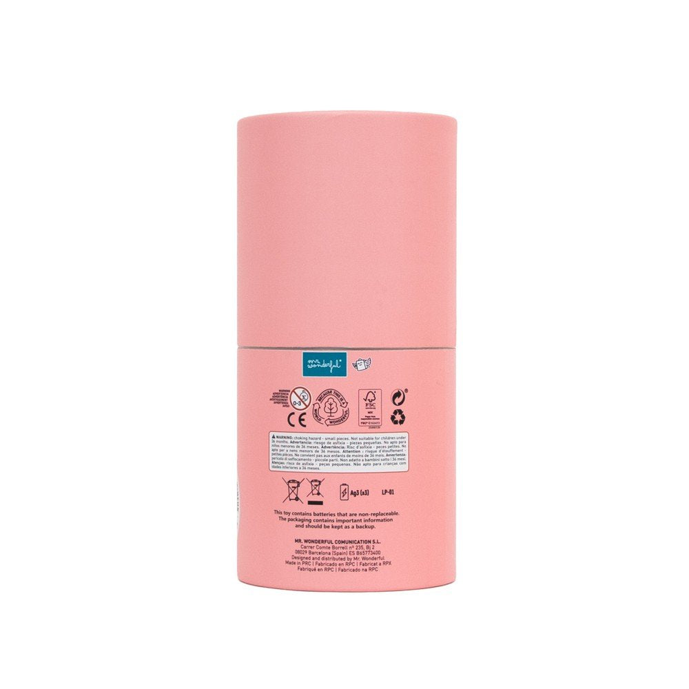 Bolígrafo con luz Erizo Tiny Hug Mr Wonderful, pack 10 ud