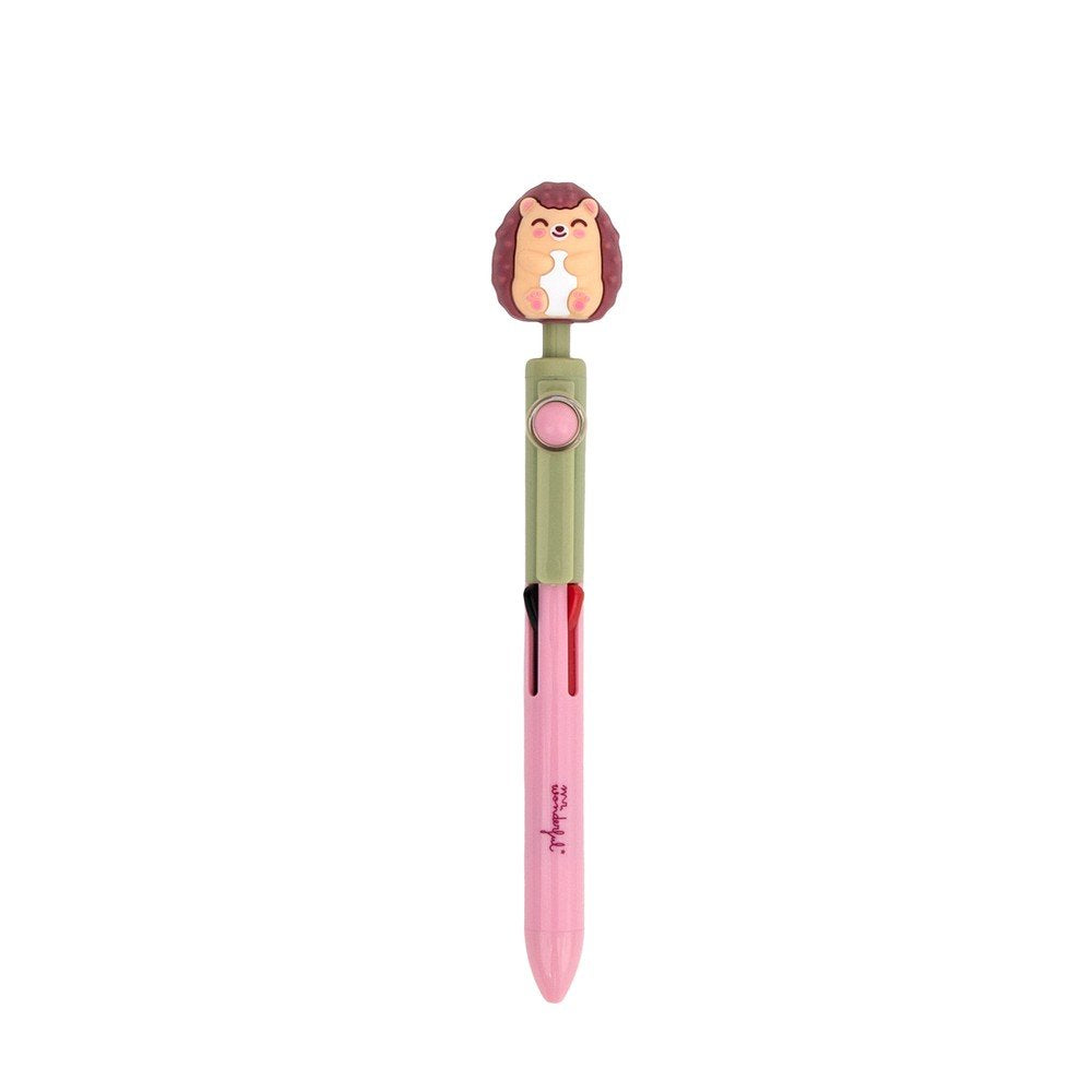 Bolígrafo multicolor giratorio erizo MR WONDERFUL 12 uds