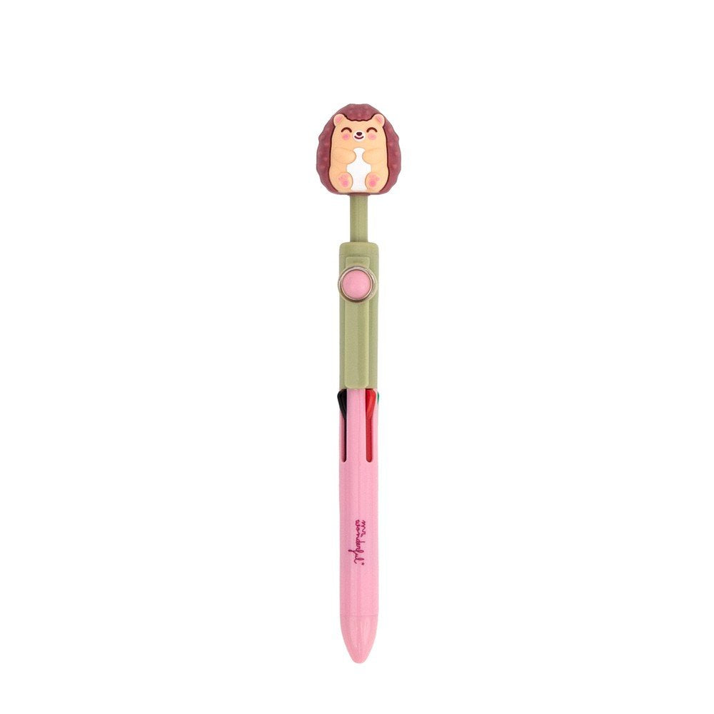 Bolígrafo multicolor giratorio erizo MR WONDERFUL 12 uds