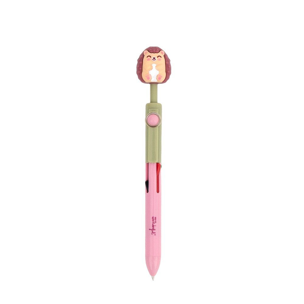 Bolígrafo multicolor giratorio erizo MR WONDERFUL 12 uds