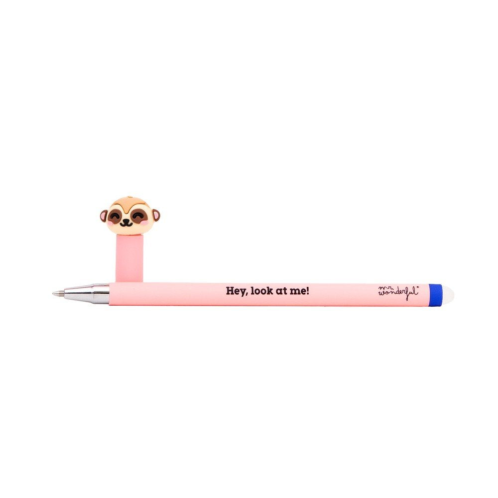 Boligrafo Borrable Bo-bo Suricata Hey Look At Me! Marca MR WONDERFUL Imagen principal del producto