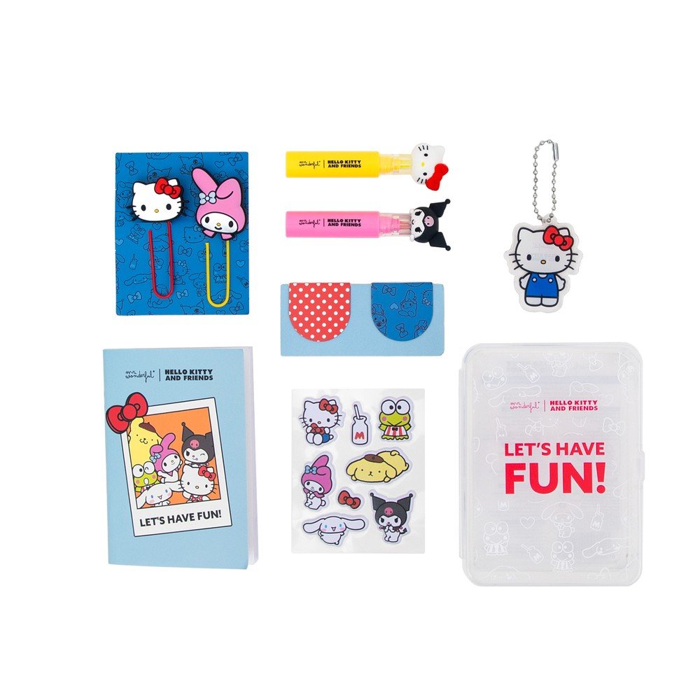 Kit para decorar agenda Hello Kitty & Friends | Mr Wonderful