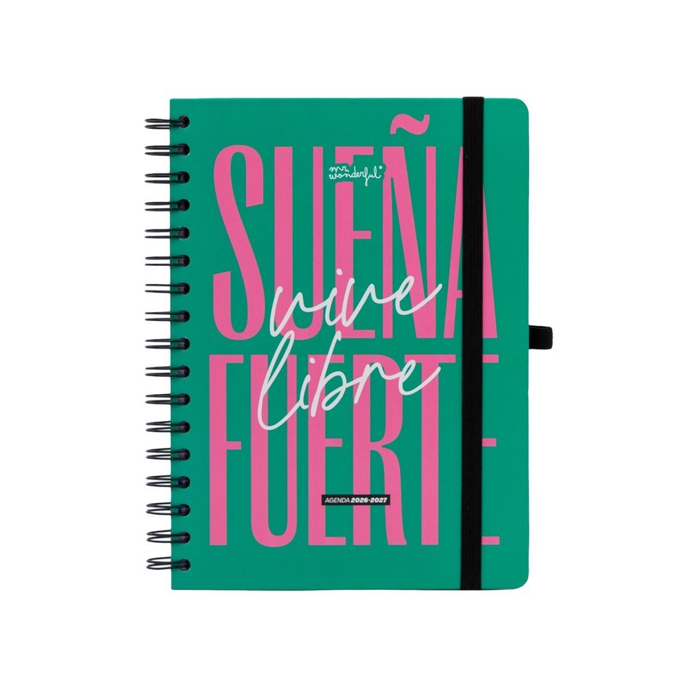 Agenda Escolar 2026-2027 Mr Wonderful Semana Vista