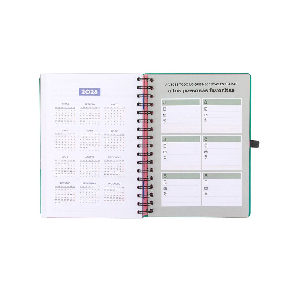 Agenda Escolar 2026-2027 Mr Wonderful Semana Vista
