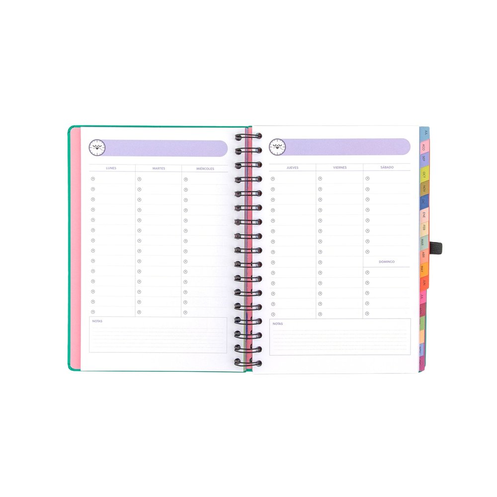 Agenda Escolar 2026-2027 Mr Wonderful Semana Vista
