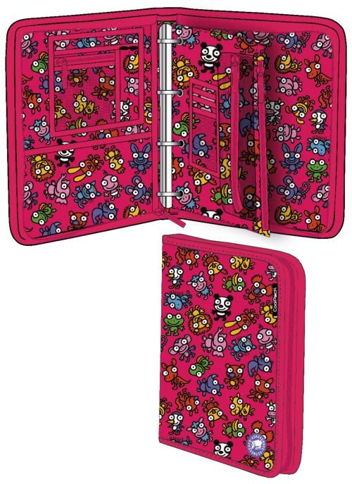 CARPETA A4 ANILLAS Y CREMALLERA PITIKIS WIND 33.5X4X29CM