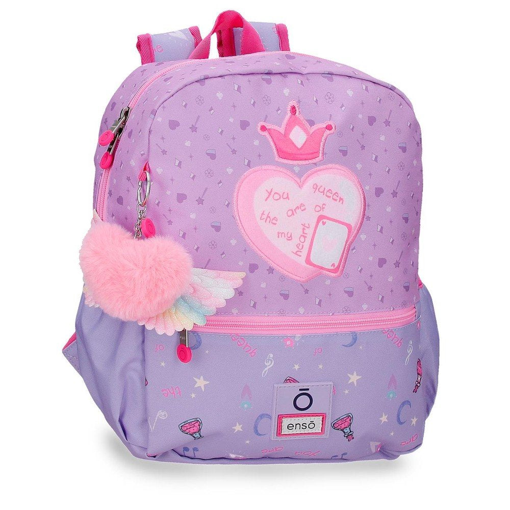 Mochila Infantil Enso Queen of Hearts 33 cm Adapt a Carro Marca Enso Imagen principal del producto