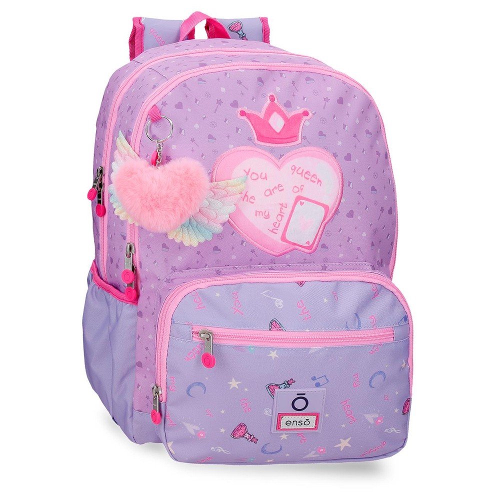 Mochila escolar doble Enso Queen of Hearts 44 cm marca Enso Imagen principal del producto