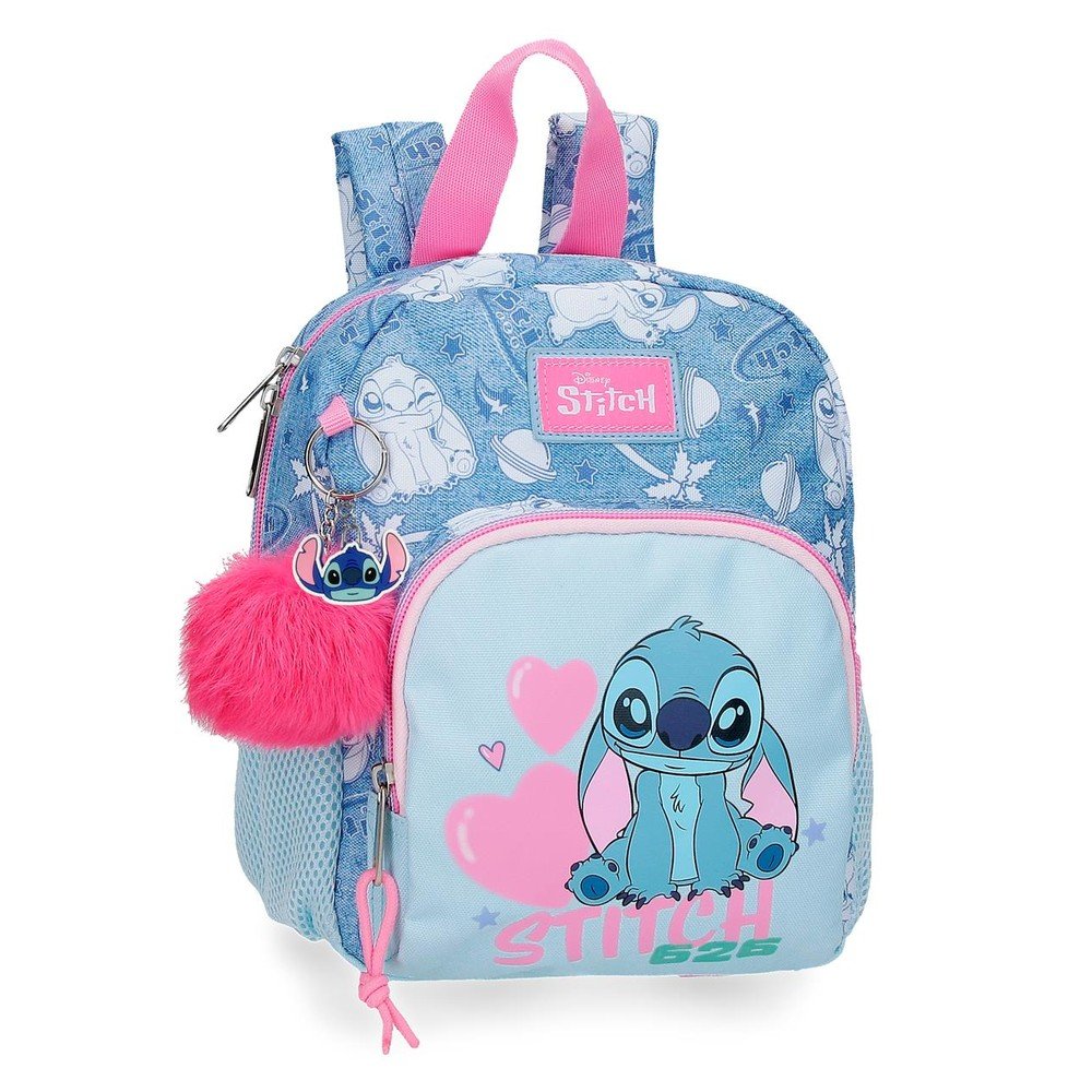 Mochila Guarderia Stitch Hearts 24 cm JOUMMA BAGS Imagen principal del producto