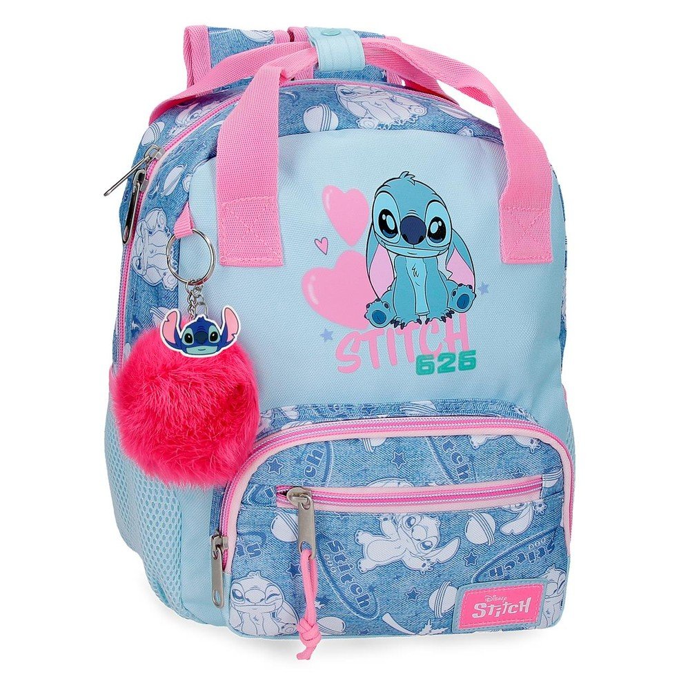 Mochila de Paseo Stitch Hearts 28 cm Adapt a Carro Imagen principal del producto