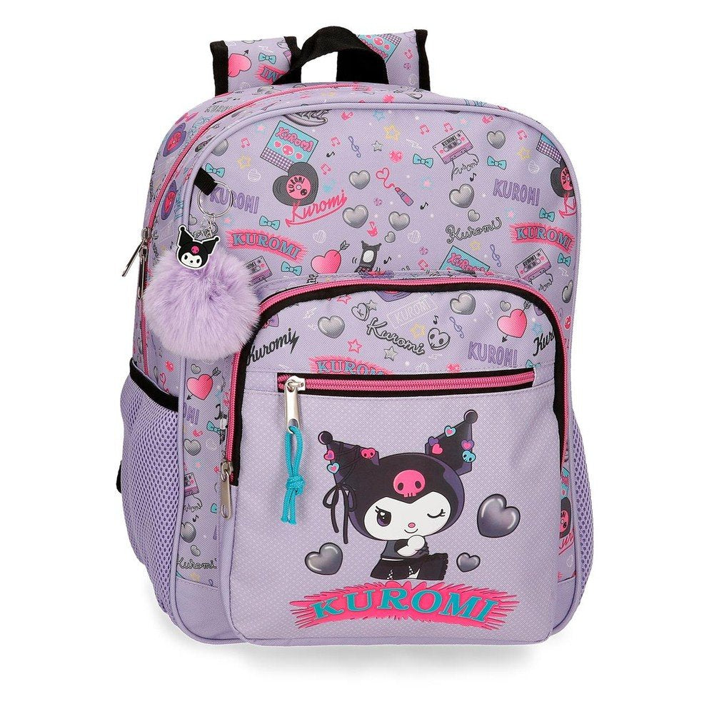 Mochila infantil Kuromi Retropop 38 cm JOUMMA BAGS Imagen principal del producto