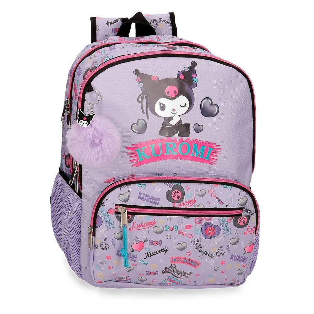 Mochila escolar doble Kuromi Retropop 44 cm JOUMMA BAGS Imagen principal del producto