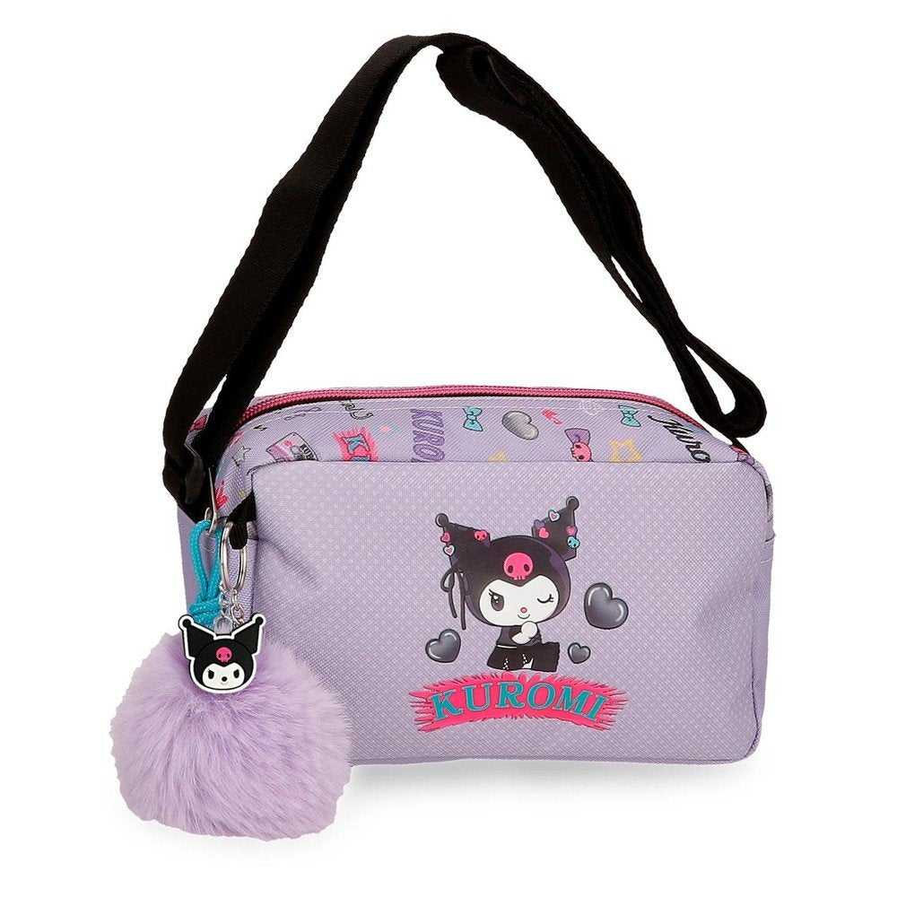 Bolso bandolera con pompon Kuromi Retropop JOUMMA BAGS
