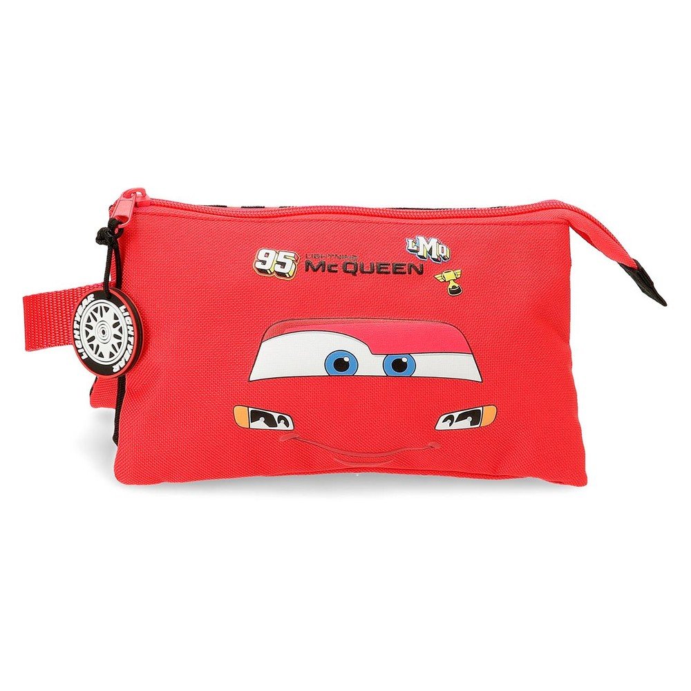Estuche Triple Cars McQueen Red Joumma Bags Licencias